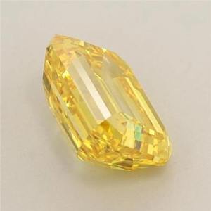 Excellente Pierre Polie pour Bijoux Personnalisés, Diamant de Laboratoire Taille Émeraude 1 Carat, Couleur F, Pureté VS1, Certifié IGI, Pierre Blanche Non Montée - Product Image 3