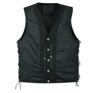 Nouveau design de gilet en cuir pour homme en vente en différentes couleurs, gilet en cuir pour homme le plus vendu, gilet en cuir noir premium style western - Product Image 3