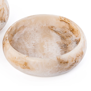 Fruteros de Resina Hechos a Mano Estilo Americano, Libres de Plomo, Ecológicos, Platos para Servir, Ensaladera, para Mesa de Comedor, Cocina, Fiestas - Product Image 2