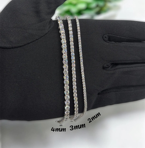 สร้อยข้อมือเพชรเมสซอไนท์ VVS1สำหรับเทนนิส925เงินแท้เพชร-ผ่านการทดสอบความชัดเจน - Product Image 4