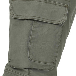 Pantalones Cargo Elegantes, Casuales, Cómodos y Duraderos para Hombre, con Botones, Múltiples Bolsillos, Cintura Ajustable, Transpirables y Ecológicos - Product Image 4