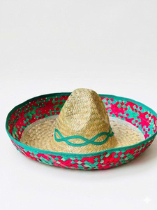 Custom Design and Logo High Quality Top <b>Hat</b> Straw Summer <b>Hat</b> with Lace Children's Unisex From Eco2go Vietnam - Product Image 5