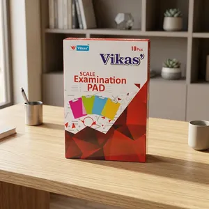 Bloc de Notas Vikas Irrompible para Exámenes, Tablero de Escritura de Plástico Resistente para la Escuela, la Universidad, la Oficina y Exámenes Competitivos - Product Image 1