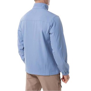 Custom Design Soft Shell Jacket for Men Windproof Waterproof Breathable with Fleece Outdoor Jackets - Product Image 1