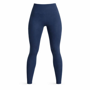 Women High Waisted Yoga Leggings Full Length Seamless Solid Color Compression Fitness Tights For Workout And Run - Product Image 1