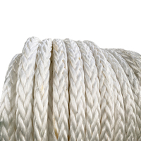Câble de cerclage robuste JINLI en PP tressé 8 brins, 60 mm, pour la sécurisation des conteneurs et des marchandises en vrac en port maritime