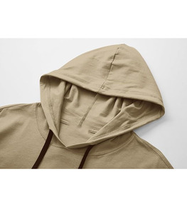 Sweat à capuche élégant à manches longues avec col à capuche, coupe classique, polaire d'hiver, séchage rapide et respirant, style décontracté - Product Image 2