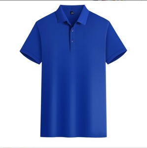 เสื้อโปโลผู้ชาย ผ้าฝ้ายพรีเมียม ทรงปกติ แขนครึ่งตัว สีพื้น คอปก เสื้อลำลอง นุ่ม สบาย ระบายอากาศได้ดี ใส่ได้ทุกวัน - Product Image 1
