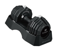 Mancuerna ajustable recubierta de 55lb, 25kg, equipo deportivo de entrenamiento, venta al por mayor