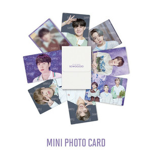 Pour BTS 2021 Muster SOWOOZOO Ensemble de mini-cartes photo officielles - 8 cartes à collectionner aléatoires - Product Image 1