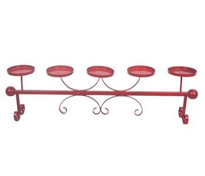 Bougeoir en métal en fer de noël fait à la main bougeoir de festival décoratif pour la maison pour les fournitures de fête - Product Image 1