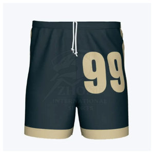 Mejor conjunto de camiseta y pantalones cortos de voleibol hechos de material duradero con cintura elástica y ajuste cómodo para juego competitivo. - Product Image 4