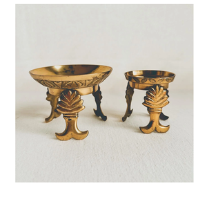 Nouveau support à œufs en laiton, design moderne, 2 pièces, élégant pour la maison, la boulangerie et la cuisine - Product Image 1