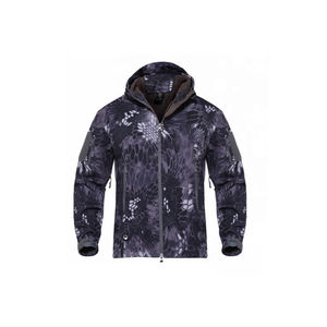 Vêtements de chasse camouflage en gros, ensembles de vêtements de chasse personnalisés pour l'extérieur, veste en polaire avec pantalon et chemise camouflage - Product Image 5