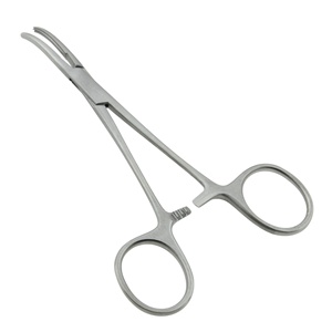 Pinza Hemostática Manual Alemana de 145 mm para Instrumentos Quirúrgicos, Pinzas Vasculares Pediátricas para Procedimientos Cardiovasculares, Acero Inoxidable - Product Image 3