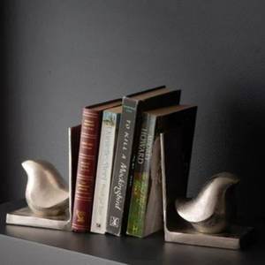 Sujetalibros con forma de pájaro, sujetalibros decorativos de metal, soporte para libros hecho a mano para oficina, hogar, biblioteca, estantería, decoración de escritorio - Product Image 6