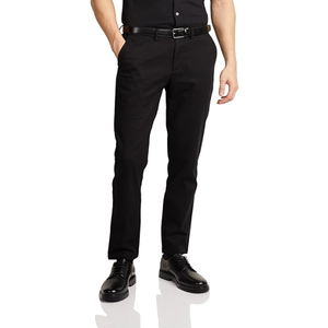 Factory Price Hot Sale <b>Men's</b> <b>Lightweight</b> Canvas Mid Waist Colored Straight Casual Breathable Eco-Friendly Anti-Pilling Trousers - Product Image 1
