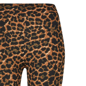 Leggings respirants et antibactériens à motif ethnique, taille haute pour femme, en soie de lait double brossée 230 g/m², respirants et anti-… - Product Image 6