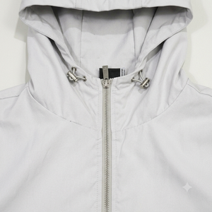 Nouvel Arrivage Ensemble Coupe-Vent à Capuche pour Homme Blanc Léger Tricoté Survêtement Décontracté Vêtements de Sport Printemps - Product Image 6