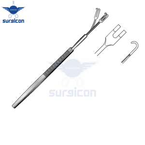 Retractor Quirúrgico Flexible de 2 Puntas con Gancho de 16 cm (6-1/4 Pulgadas), Retractor Quirúrgico de Acero Inoxidable con Gancho de 5x4 mm, Instrumento Médico - Product Image 6