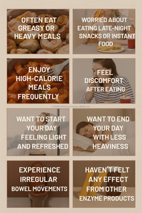 ซองเอนไซม์ย่อยอาหารมังสวิรัติแบบเกาหลี30แพ็คมีสารสกัดจากฟักทองถั่วแดง - Product Image 6