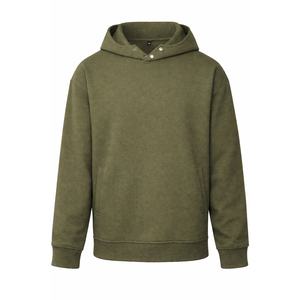 Sudadera con Capucha Personalizada, Estampada, de Forro Polar, Holgada, Informal, de Poliéster/Algodón, para Hombre, Cálida, de Invierno, Estilo Urbano - Product Image 3