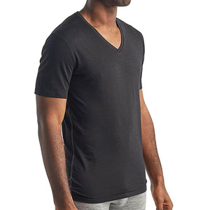 Camiseta de Manga Corta con Cuello Redondo de Secado Rápido para Hombre, Diseño Elegante, Corte Regular, Transpirable, de Algodón y Elastano Suave, Novedad 2023 - Product Image 2