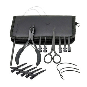 Professional High Quality <b>Multi</b> Functional Commercial Hair Extension <b>Tools</b> Kit with Stainless Steel <b>Pliers</b> Durable Customizable - Product Image 3
