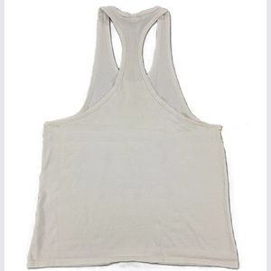Débardeur de sport Gold's Gym pour homme, en coton, dos nageur, dos en Y, sans manches, avec logo imprimé sur le devant, pour entraînement et musculation, vente en gros - Product Image 6