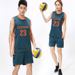 Athletic Wear Sports Wear Volleyball Uniform Men And Women Wear Adult <b>Size</b> Athletic Sublimation Volleyball Uniform - Product Image 6