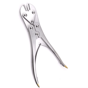 Cortador de Alambres K-Wire TC de Acero Inoxidable, Instrumentos Ortopédicos Veterinarios, Juego de Instrumentos Manuales con Certificación CE Clase II Premium - Product Image 3