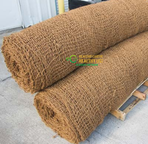 Géotextile en fibre de coco tissée à la main en gros pour l'aménagement paysager écologique et l'ingénierie civile - Product Image 3
