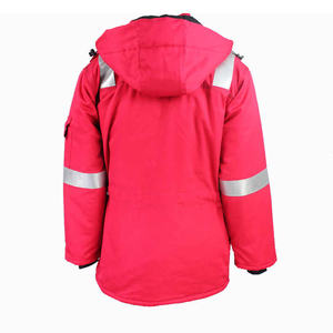 Veste d'hiver de sécurité en gros, parka de travail réfléchissante de haute qualité pour la construction - Product Image 2