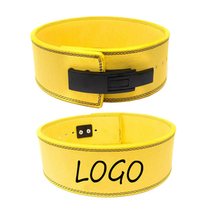 Ceinture de musculation en cuir SAAR INDUSTRIES, ceinture de maintien lombaire, robuste, réglable, antidérapante, confortable, durable, logo personnalisé - Product Image 3