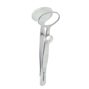 Instrumentos Oftálmicos, Instrumentos Médicos, Equipos Médicos, Espéculo de Acero Inoxidable con Punta en Forma de Cureta de 10.6 cm - Product Image 1