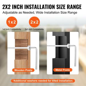 20 Pack T316 1/8 in acciaio inossidabile \ "Kit di ringhiera per cavi invisibili Swage finestrip cavo ringhiera argento-per legno/metallo - Product Image 3