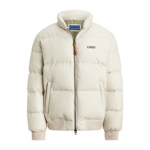 Mens <b>Waterproof</b> Winter Puffer Jacket High Quality Bubble <b>Padded</b> Hooded Jacket with Custom Sizes and Modern Fashion Style - Product Image 1