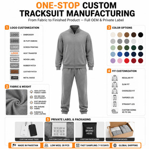 Men's Bonded Tech Fleece Zip-Up Hoodie and Jogger <b>Pants</b> Set Spring Casual Tracksuit - Product Image 5