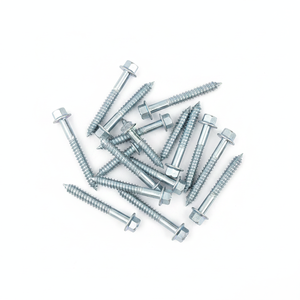 Vis à bois à tête hexagonale extérieure en acier au carbone C1022/1018, galvanisée à chaud, résistante à la corrosion, modèle PDC 4, classe 4, filetage grossier - Product Image 5