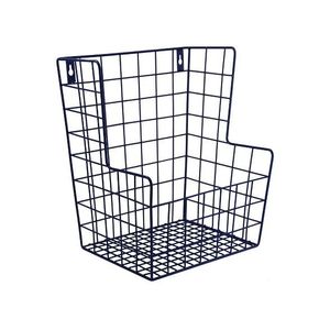 Cesta compacta de hierro para colgar en la pared, para ahorrar espacio en apartamentos pequeños y organizar el hogar - Product Image 6