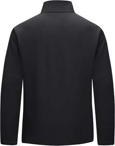 Wholesales Men Winter Outdoor Casual Stand Collar Solid Zipper Sport <b>Coat</b> Waterproof Windproof Fleece <b>Lined</b> Fashion Jackets - Product Image 6