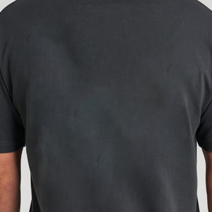 Camiseta de Algodón Extra Grande para Hombre, Color Gris Oscuro, Estilo Casual, Manga Corta, Streetwear - Product Image 5