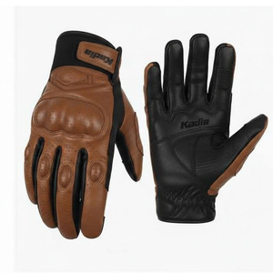 Guantes de Motociclismo de Cuero Unisex de Último Diseño, con Pantalla Táctil, Protección para Nudillos, Correa de Muñeca Ajustable, para Motocross y Actividades al Aire Libre - Product Image 5