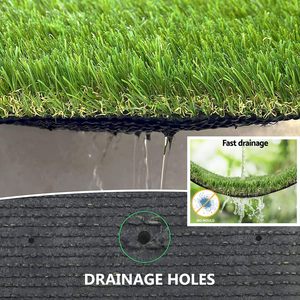 เสื่อสนามหญ้าสังเคราะห์ TH-PAG-442เหมือนจริงสำหรับสัตว์เลี้ยงนุ่มสบายกันน้ำทนทานปลอดสารพิษเหมาะสำหรับฝึกขับถ่ายในร่ม - Product Image 4