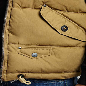 Chaleco Acolchado de Invierno Personalizado para Hombre, Ligero, Transpirable, de Poliéster, para Actividades al Aire Libre, con Bolsillo con Cremallera y Logotipo OEM - Product Image 6