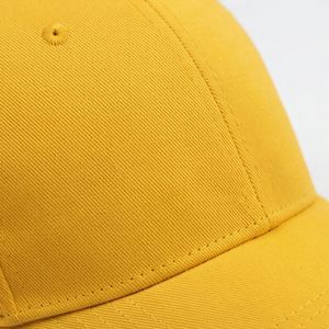 Gorra de béisbol amarilla lisa, deportiva, de primera calidad, para caballero, ajuste personalizado, de algodón, refrescante, premium, para mujer, para actividades al aire libre A1 - Product Image 5