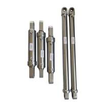Composants de pistons de construction à gros alésage robustes pour systèmes d'ingénierie, vente en gros de vérins hydrauliques industriels en acier pour grues
