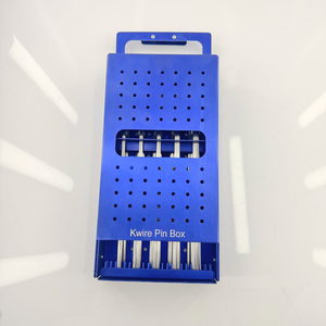 Fils de Kirschner orthopédiques de haute qualité, lot de 100 pièces avec boîte de rangement stérile en acier inoxydable - Product Image 1