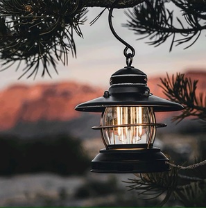 Lanterne suspendue en métal rustique Edison Mini, porte-bougie, lampe pour la maison, l'extérieur, les mariages, les fêtes, Noël, Halloween - Product Image 6