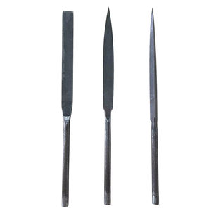 Prix usine DIY 3 types de limes en acier 10 pouces D25, lime à main pour coupe lisse, finition naturelle, outils de réparation de bijoux, précision métal et bois - Product Image 1